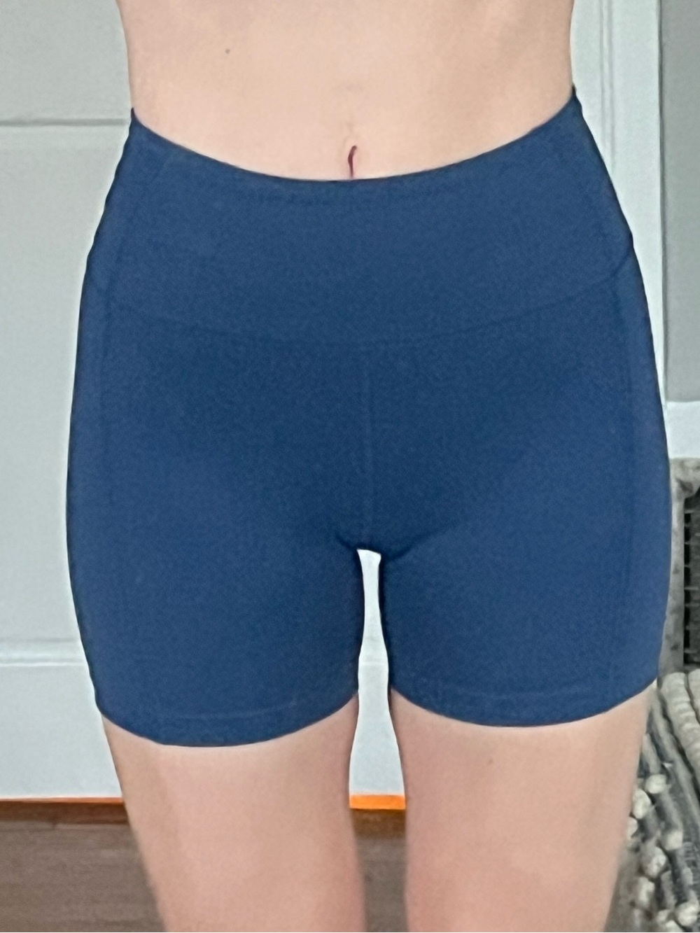Year of Ours Navy Bike Short - Small